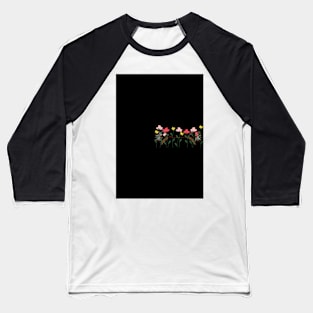 flower Baseball T-Shirt